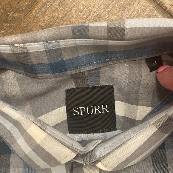 Simon Spurr plaid shirt - Picture 5 of 9